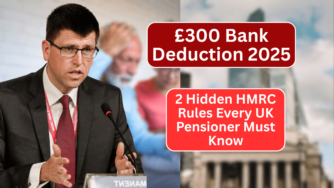 £300 Bank Deduction 2025: 2 Hidden HMRC Rules Every UK Pensioner Must Know