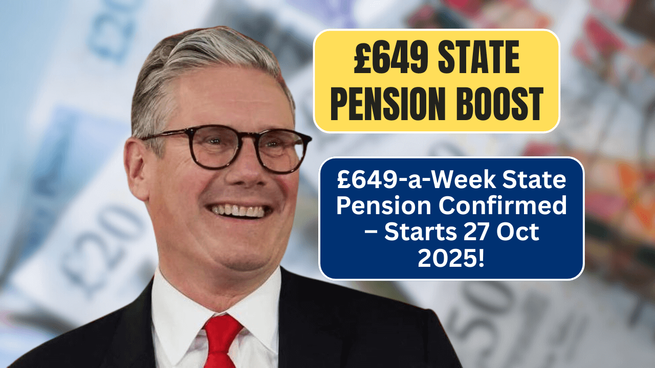 DWP Officially Announces £649-a-Week State Pension Starting 27 October 2025