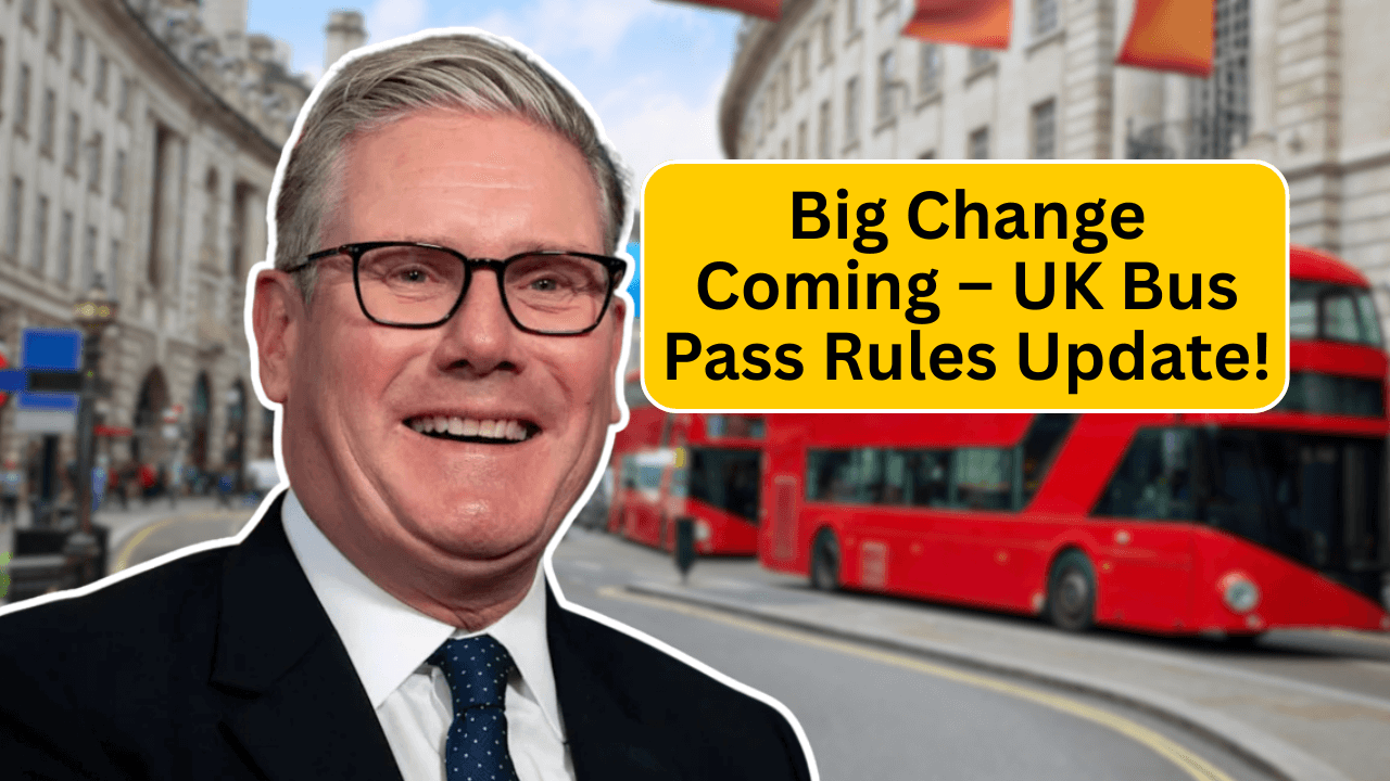 UK Government Officially Confirms Bus Pass Rules Change from 27 October 2025