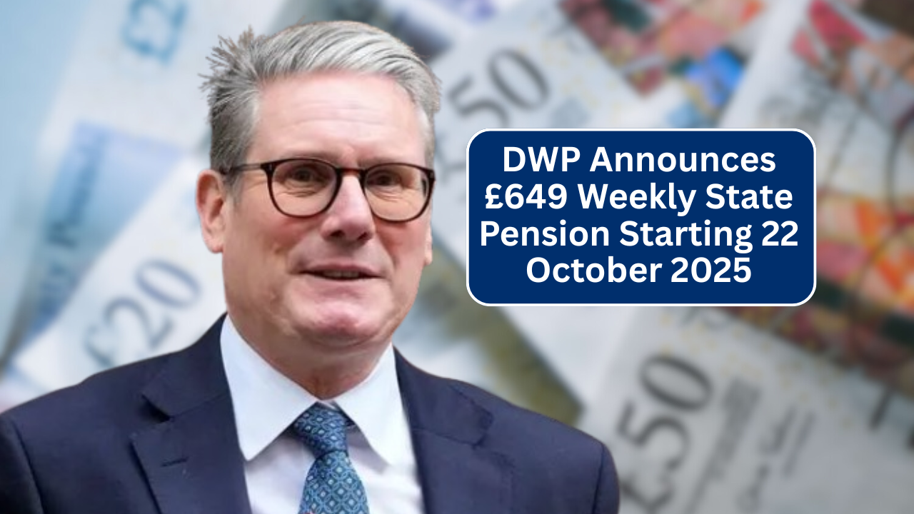 DWP Announces £649 Week State Pension Starting 22 October 2025