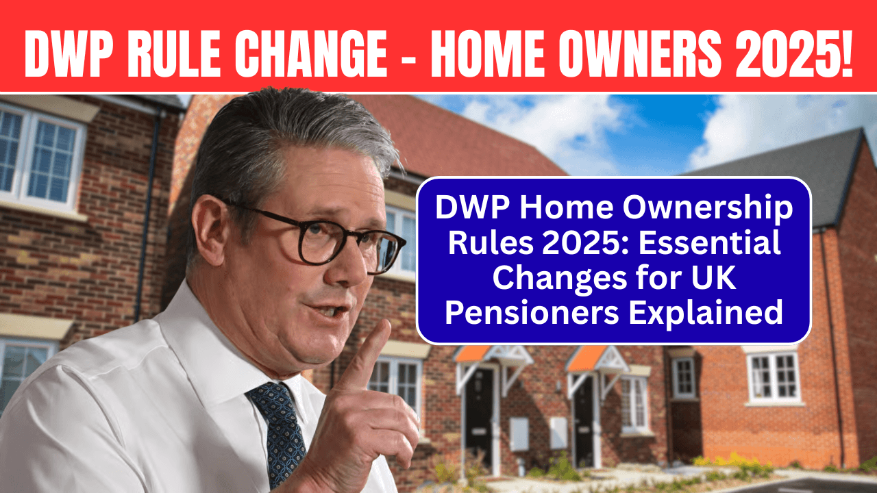 DWP Home Ownership Rules 2025: Essential Changes for UK Pensioners Explained