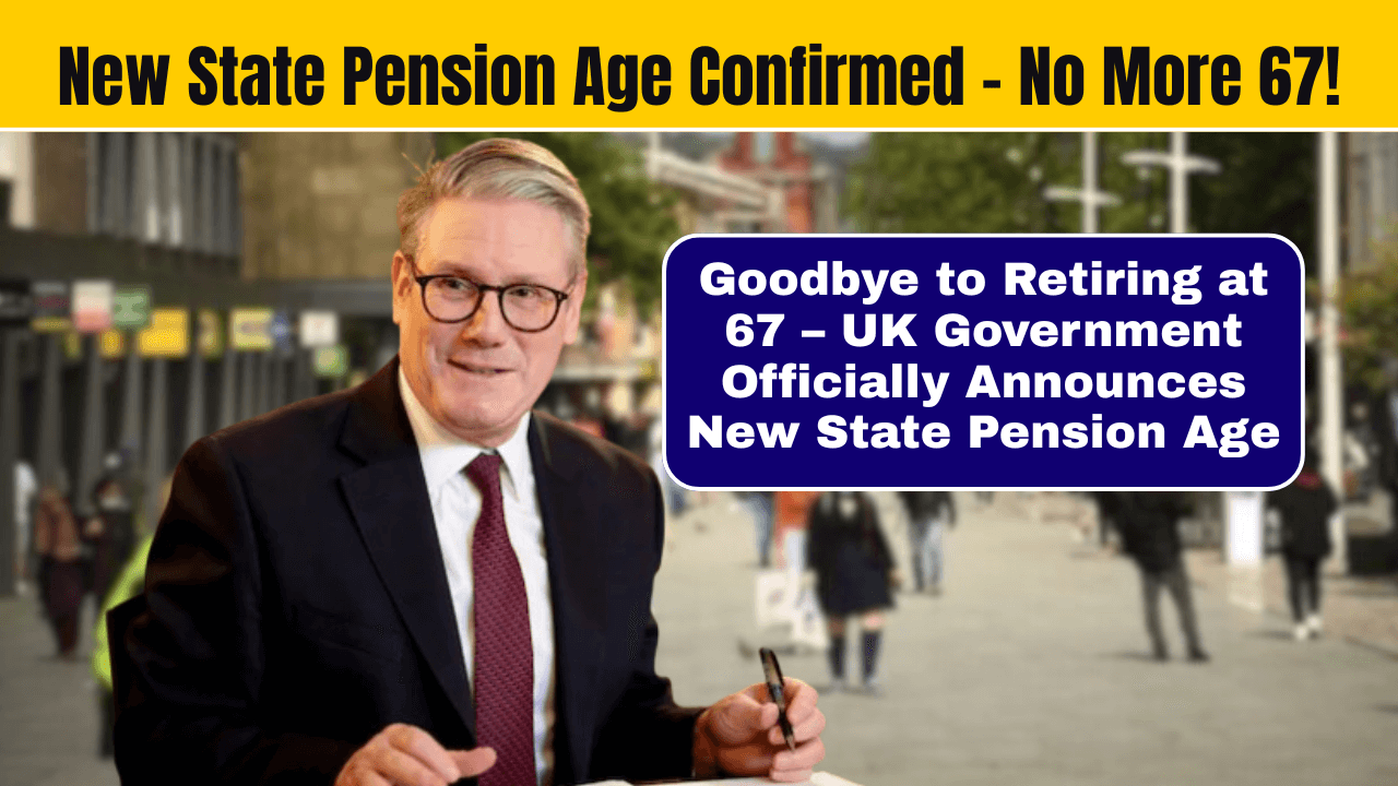 Goodbye to 67 – UK Government Confirms New State Pension Age