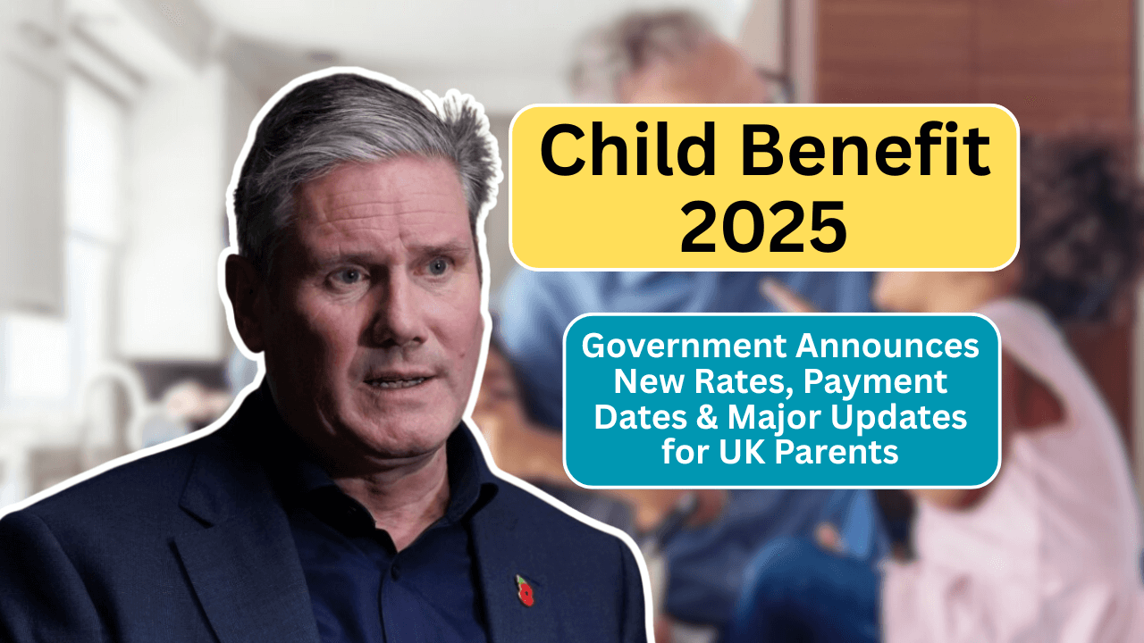 UK Government Officially Confirms New Child Benefit Rates for 2025 – Key Payment Dates Revealed