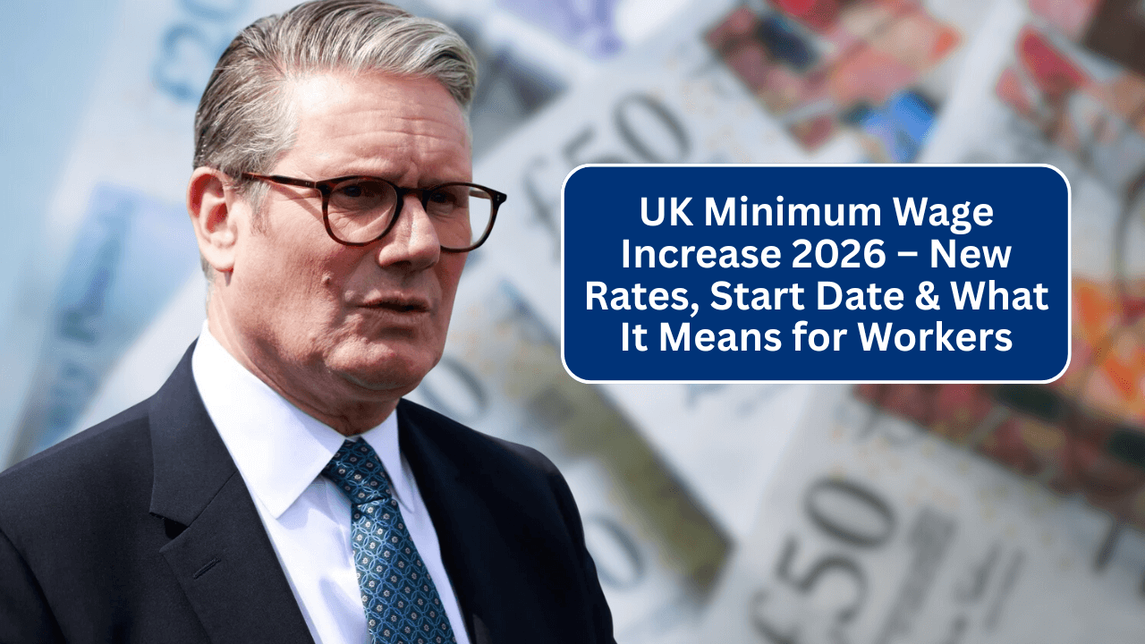 UK Minimum Wage Increase 2026 – New Rates, Start Date & What It Means for Workers