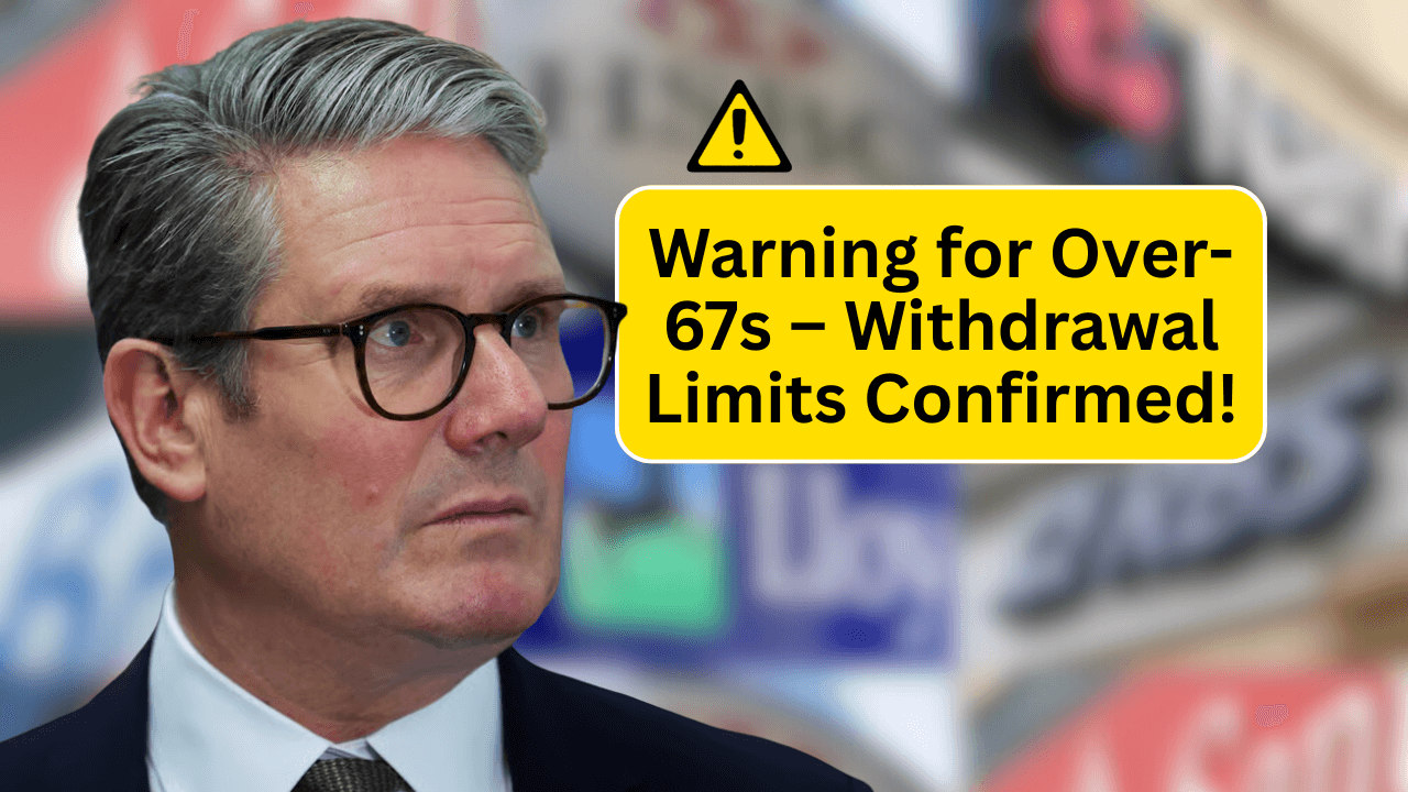 UK Banks Officially Confirm New Withdrawal Limits for Over-67s – Effective from 27 October